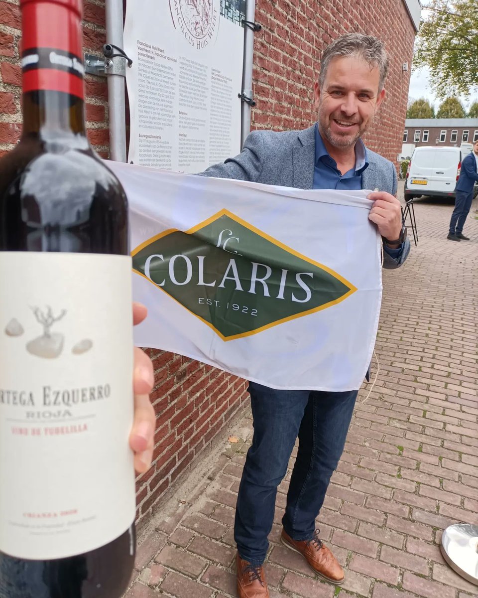 Feria de nuestros amigos de Colaris. Otro año más apoyándoles. Y qué sea por muchos más! #weert #riojawine #bodegasrioja