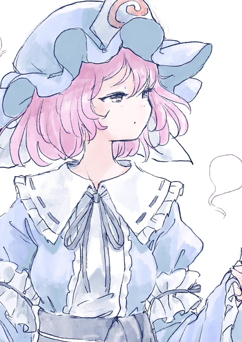 美しい…#東方Project #西行寺幽々子 
