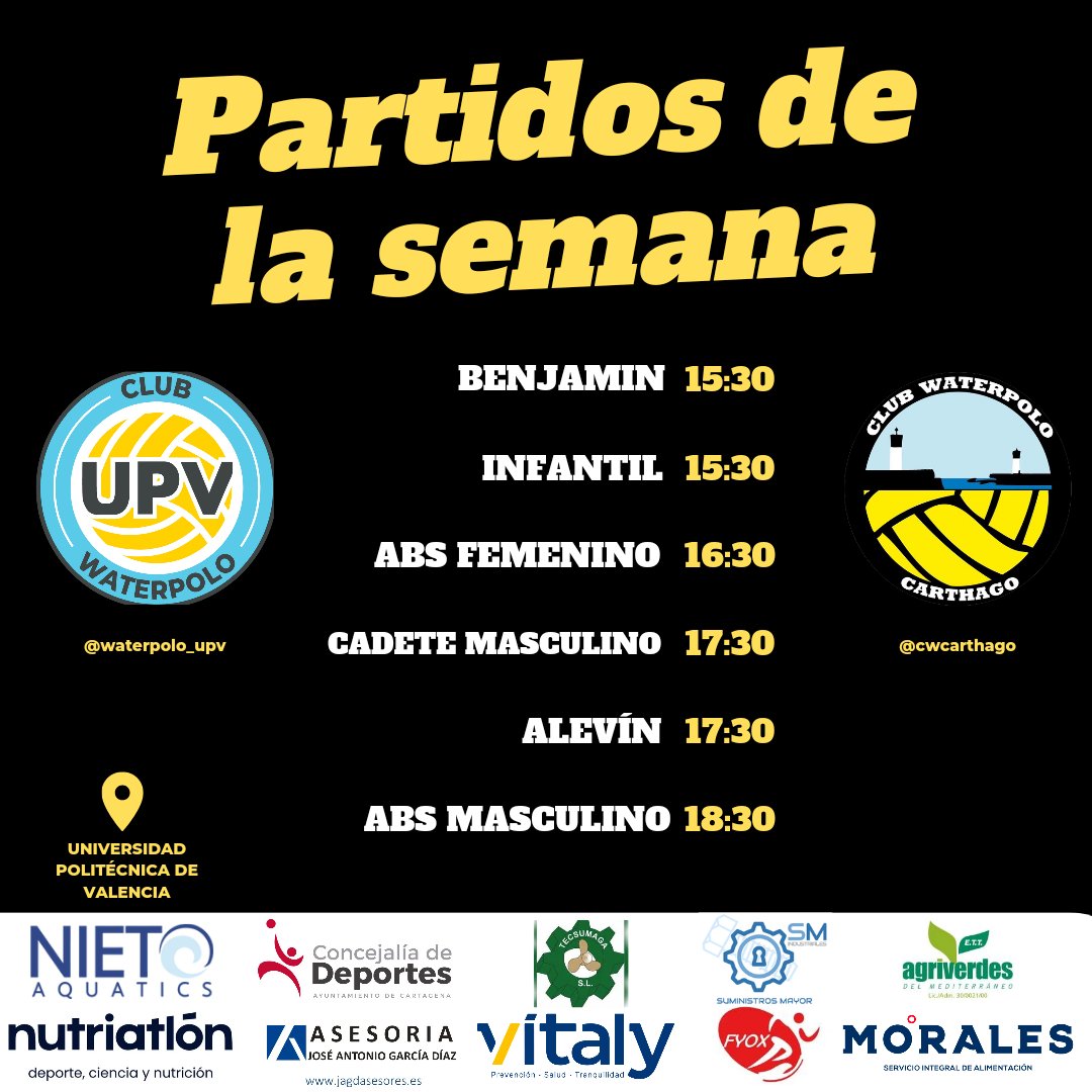 Waterpolo Carthago tweet media