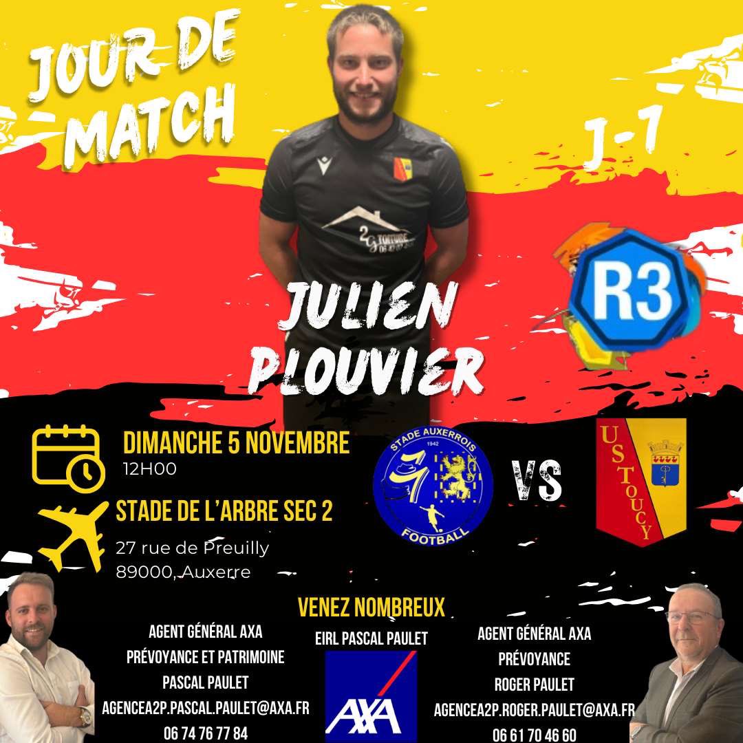 ToucyFootball's tweet photo. Notre partenaire @Pascal21P est heureux de vous présenter les 3 affiches du week-end https://t.co/rEKihmm9Nf