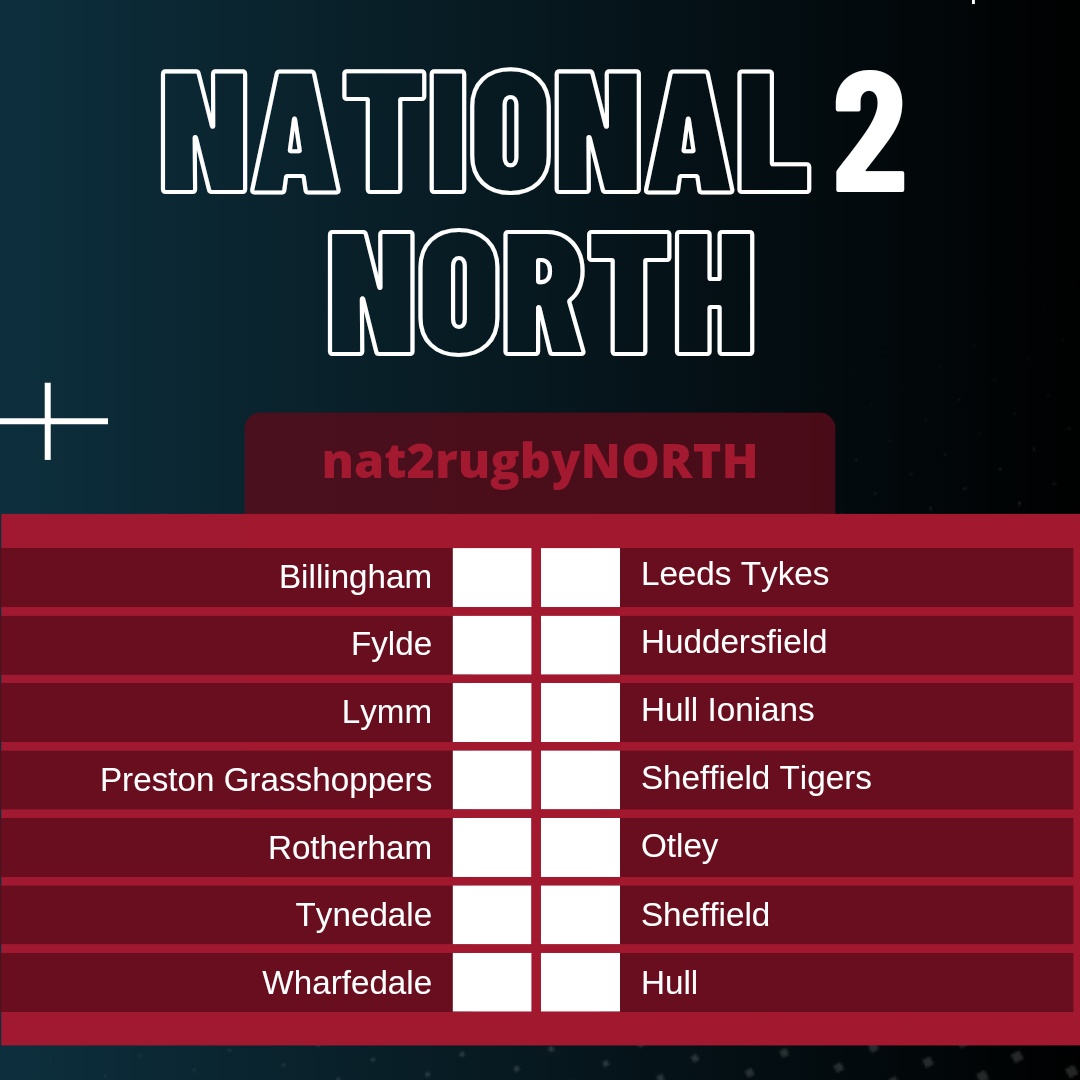 Nat 2 North Rugby (@nat2rugbynorth) / Posts / X