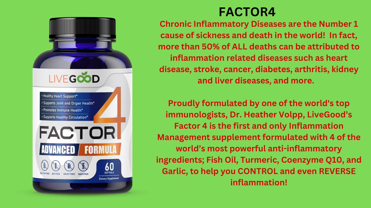 #factor4
#livegood 
#health 
#healthyfood 
#healthylife 
#suplemenfitnes 
#suplemen 
#suplemendiet 
#livegoodreview2023,
#livegoodmlm,
#livegoodopportunity,
#livegoodproducts,
#livegoodupdate,
#DETRANS 
#FlashbackFriday 
#detransition 
#GoodSaturday
#ImpactWrestling