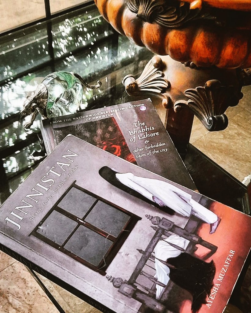 Working on the draft of my online talk, "Jinns, Muhabbat, and Mithai," in the short stories of Ayesha Muzzaffar. If interested, do register a free spot at <a href="/GothicRomancing/">RomancingTheGothic</a> for 12th Nov
eventbrite.co.uk/e/502980276547…
#horror #PakistaniLiterature #gothic #AcWriMo