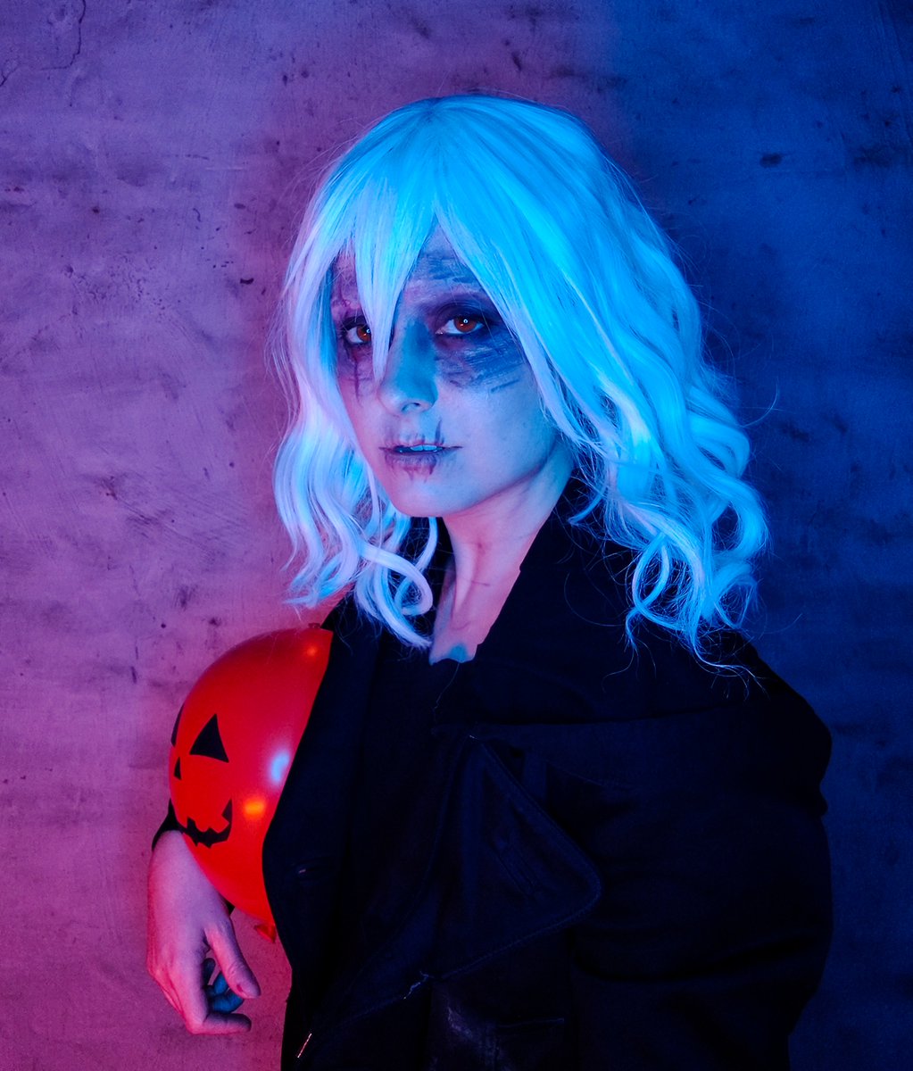 Kaijimku's tweet photo. Late Halloween post 🙃 
I had loads of fun cosplaying the skrunkle boiio again 🥰

#bnha #mha #ShigarakiTomura #tomurashigaraki #bnhacosplay #mhacosplay #shigaraki https://t.co/iSZ7VXRUbr