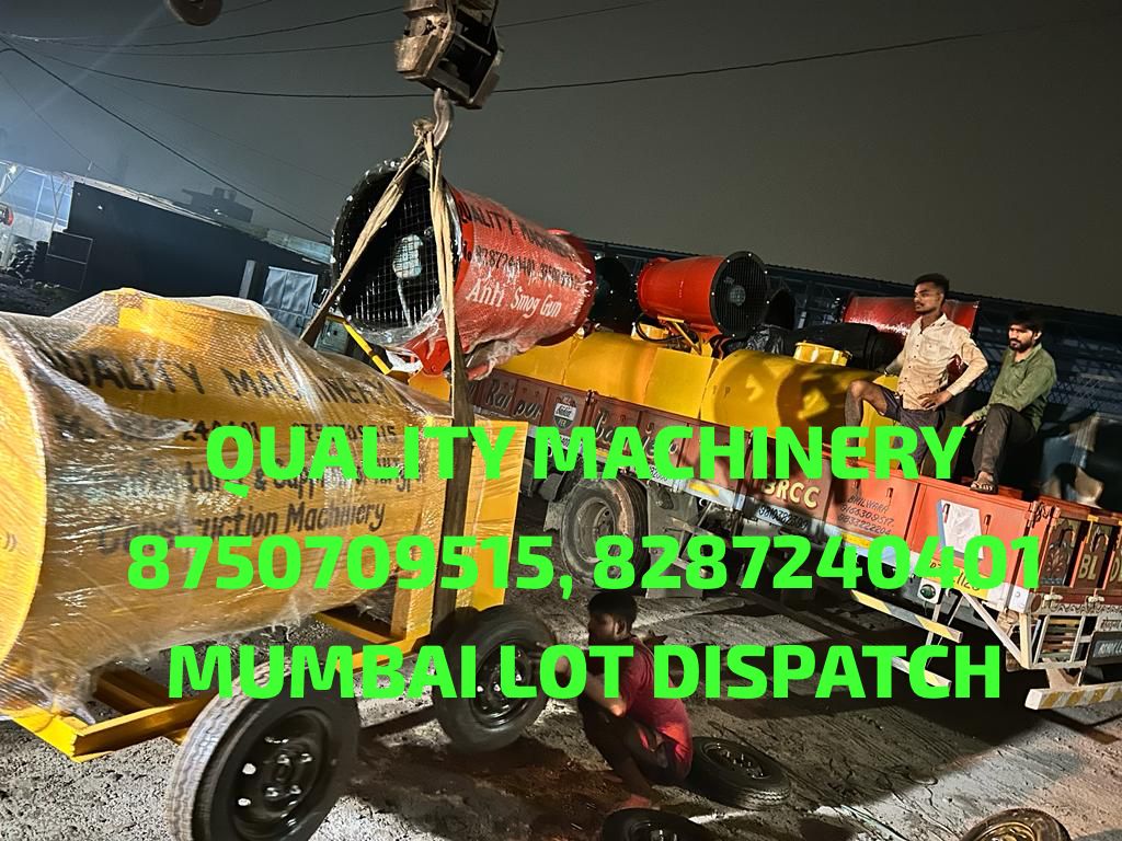 TariqKhan5018's tweet image. ANTI SMOG GUN  3RD LOT DISPATCHED TO MUMBAI
ANY ENQUIRY :+91-8750709515, 8287240401,
#antismog #smoggun #pollution #PollutionControlBoard #pollutiongun #smog #smøg #smogcontrol #ngtindia #ngteens #nature #NGTrends #ngtdelhi #constructionDelhiNCR #mumbai #MumbaiBMC #BMC