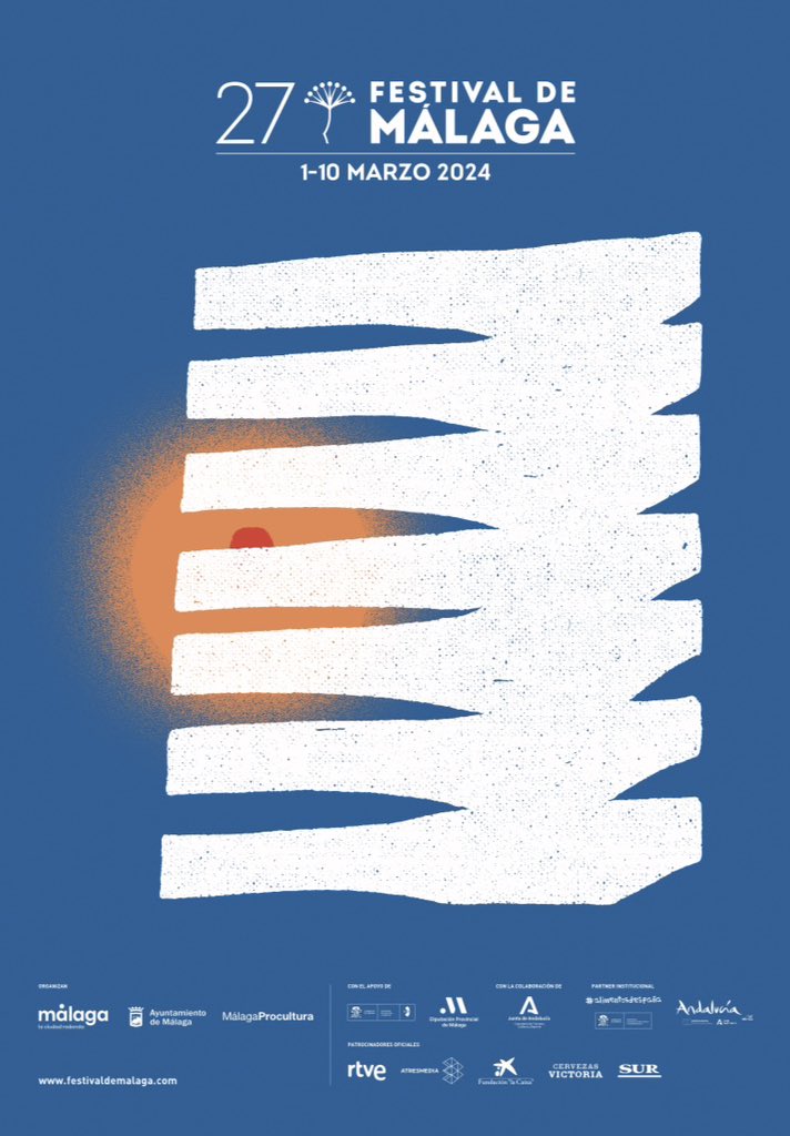 La loca malagueña, que nació en <a href="/tejerosobrador/">Obrador Tejeros</a>, protagonista del cartel del @FestivalMalaga. Gran trabajo el de Fabián Suárez por este ‘Saboraje malagueño’ 😁