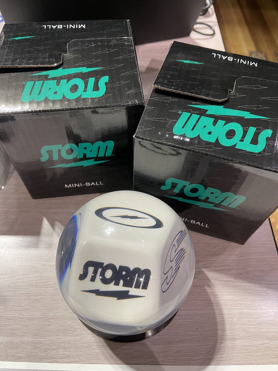 ストーム ミニボール数量限定 チームストーム ミニクリアボール 新品