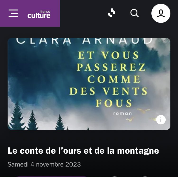« Dans un roman qui touche à l’anthropologie et touche au nature writing américain, Clara Arnaud n'abandonne pas la poésie et se laisse porter par le contemplatif. »   
👉 radiofrance.fr/franceculture/… <a href="/ActesSud/">Actes Sud</a>