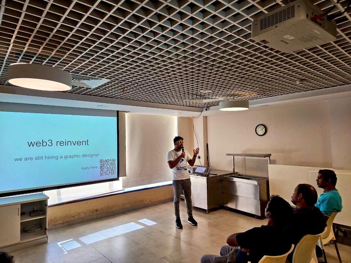 spheron's tweet photo. Matiya vaṇakkam Chennai! 🙏

The thrill is on as the third ReInvenTour takes the spotlight! 🚀 

Join us live for the kickoff, where Web3Reinvent unfolds its magic. 💻✨

Drop a 👋 if you’re with us live!
#Web3Reinvent https://t.co/8yqDnNztUD