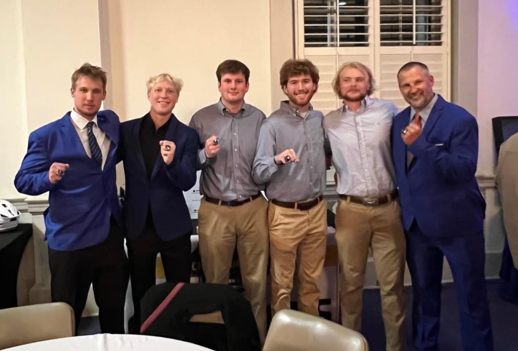 FVHSLax's tweet image. BengalNation @fvhsbengals well represented @barton_menslax @ConfCarolinas 2023 Championship Ring Ceremony 
@Fvlax33 @fvlax1 #cEverett @EthanBurkee10 #cAltman @fvlax @AlexCzibur @czibby 
#WeBuildThings 👷‍♂️