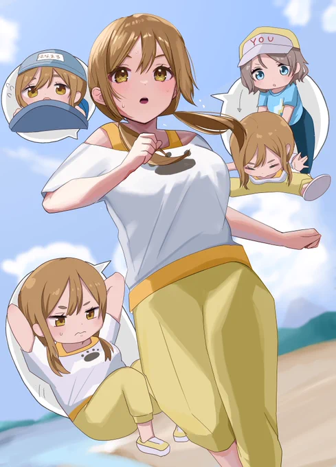 \\ はなまるちゃーん! がんばってー! //