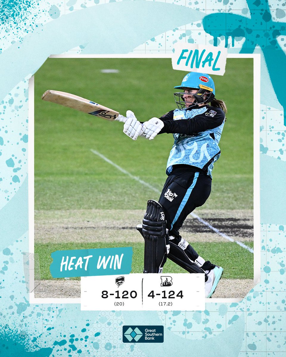 HeatBBL's tweet photo. Back on top of the table 💪

#HeatWIN #WBBL09 https://t.co/999gHcmEbO