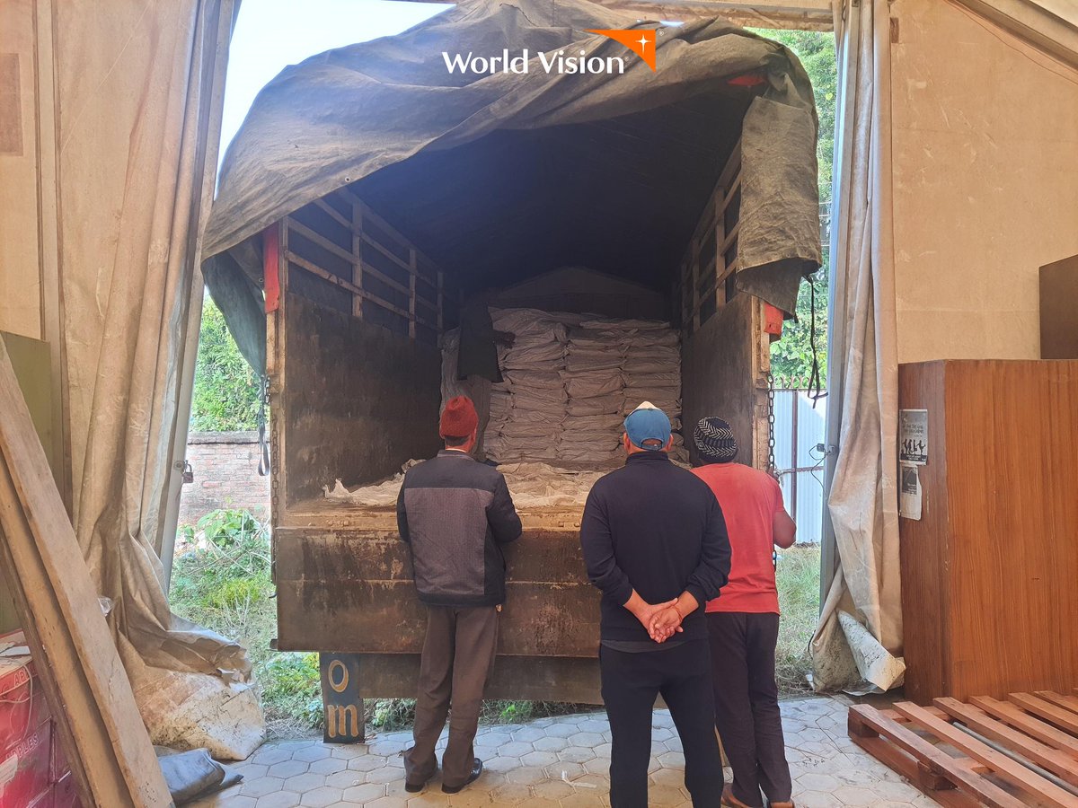 WVINepal's tweet photo. World Vision is taking immediate action to support the affected children, their families &amp; communities affected by earthquake in Jajarkot &amp; Rukum-W. NFI shelter kits have been dispatched from our Dhangadhi office to Jajarkot.

@WorldVision @WorldVisionAus 
#JajarkotEarthquake https://t.co/ewJHUrMWTX