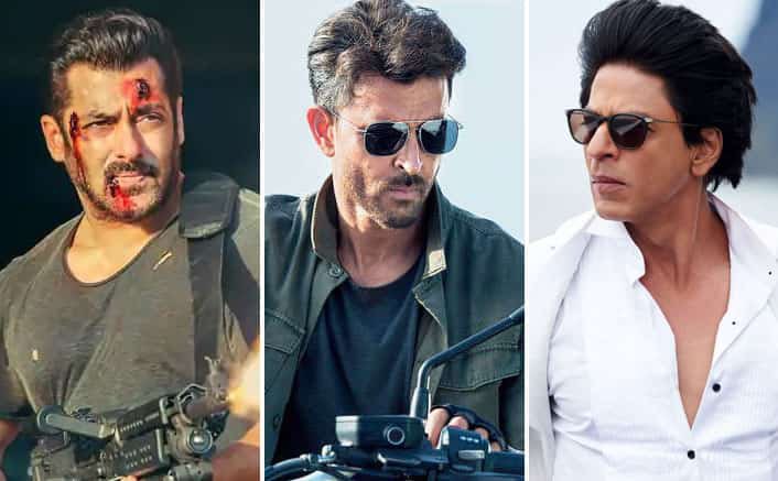 Let this sink in !!!🤩❤️‍🔥😍 So #Tiger #Zoya are joined in by #Pathaan & #Kabir .. #YRFSpyUniverse is spinning GLOBAL ICONS together !!! #Tiger3 may have a FIRST EVER ! India's Three HOTTEST SUPERSTARS together ! 💥💥💥💥💥💥💥💥💥💥💥💥💥💥 @BeingSalmanKhan @iamsrk @iHrithik