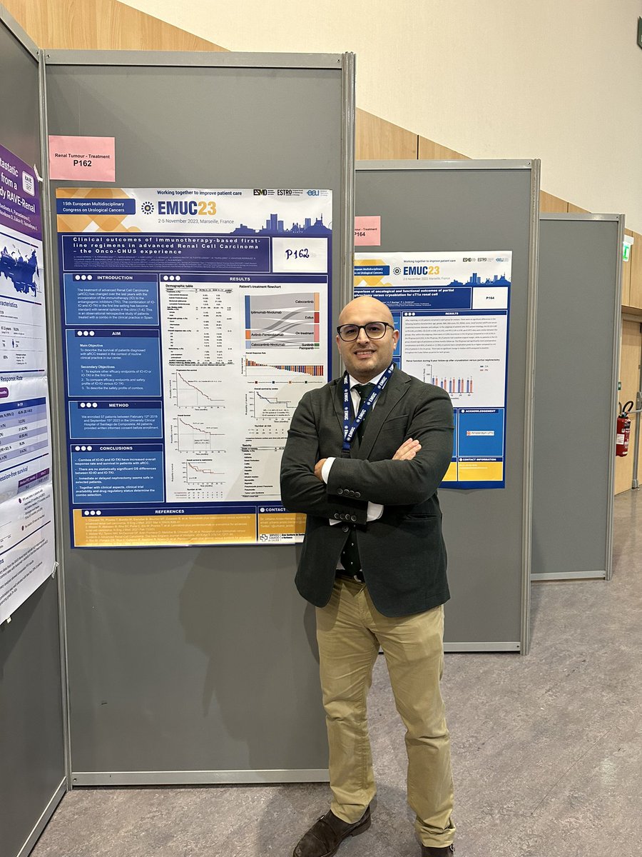 Use of IO-based combos in mRCC in our center <a href="/santiagosergas/">Área Sanitaria de Santiago e Barbanza</a> #EMUC23 <a href="/oncomet_/">Oncomet</a> <a href="/idis_research/">Instituto de Invest. Sanitaria de Santiago (IDIS)</a>