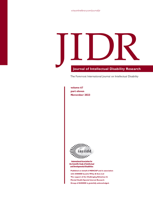 IASSIDD Mental Health and Challenging Behaviour tweet media