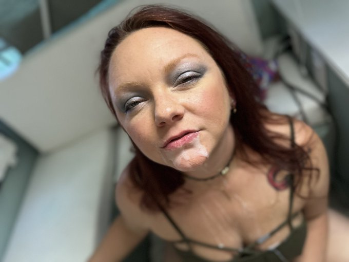 Got the biggest facial of my life all while wearing my purple satin panties. Into that? Check out https://t<a href="/tag/redhead"class="tags"><span>#redhead</span></a><a href="/tag/ginger"class="tags"><span>#ginger</span></a><a href="/tag/bbw"class="tags"><span>#bbw</span></a><a href="/tag/mombod"class="tags"><span>#mombod</span></a><a href="/tag/satinpanties"class="tags"><span>#satinpanties</span></a><a href="/tag/mombody"class="tags"><span>#mombody</span></a>