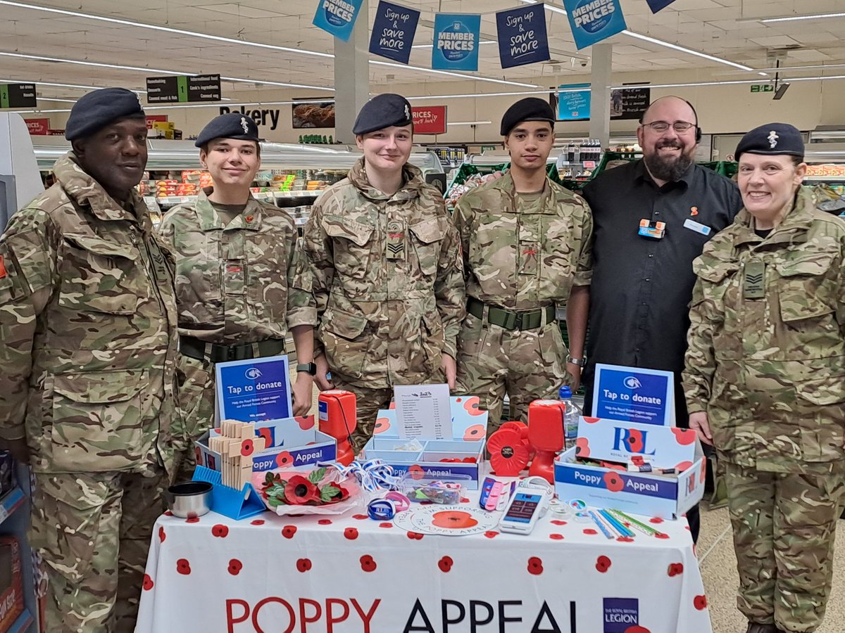#Royton <a href="/coopuk/">Co-op</a> supporting <a href="/PoppyLegion/">Royal British Legion</a> Royal British Legion in the #PoppyAppeal this weekend.  If you want to support and pick up your poppy they are in store now and tomorrow. #ItsWhatWeDo