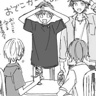 友ビギに毎日萌えてるのにの絵が全然ない