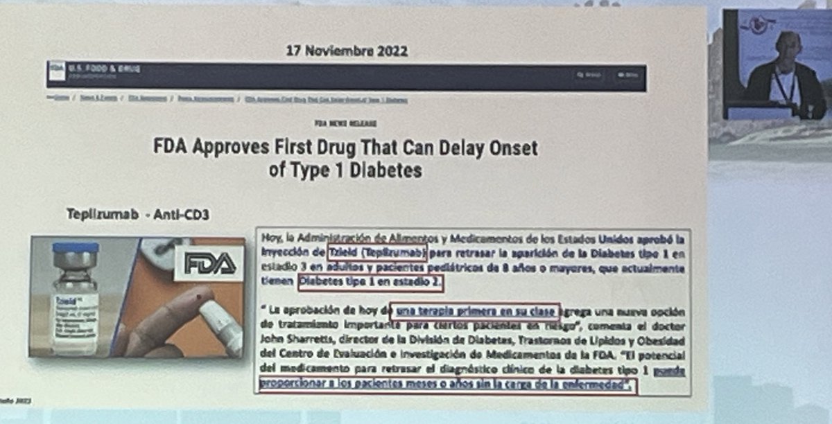 👀‼️inmunointervencion, nueva era para prevenir la #diabetESP tipo 1, brillante exposición del Dr Castaño, 👉🏼screening poblacional➕actuar en fases preclinicas 💪🏼💪🏼<a href="/SCLEDyN/">SCLEDyN</a> #Avila 2023