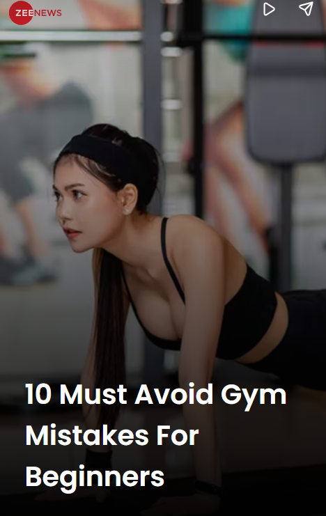 ZeeNewsEnglish's tweet image. 10 Most avoid gym mistakes for beginners 

zeenews.india.com/web-stories/he…

#gymtips #dailyexercise