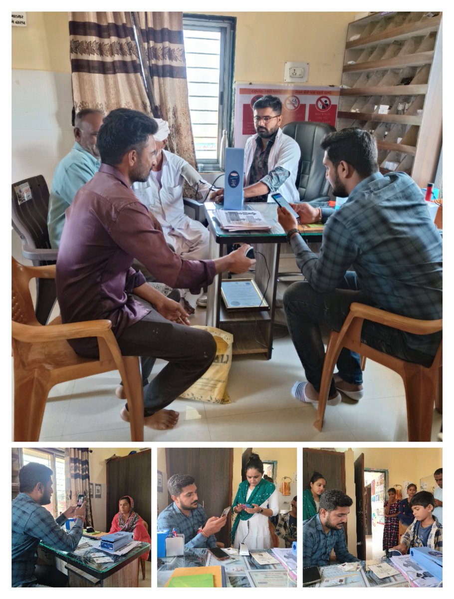 આજરોજ કેશોદ હેલ્થ એન્ડ વેલનેશ સેન્ટર ખાતે Health મેળા નું આયોજન કરવામાં આવ્યું હતું જેમાં NCD Screening કરી PMJAY કાર્ડ , ABHA ID જનરેટ કરવામાં આવ્યા હતા. 
<a href="/COLLECTORDWK/">Collector Devbhumi Dwarka</a> 
<a href="/DdoDwarka/">District Panchayat DevbhumiDwarka</a> 
<a href="/CDHO_Dwarka/">CDHO Devbhumi Dwarka</a> 
<a href="/taluka_office/">Taluka Health Office Jamkhambhaliya</a> 
<a href="/Pjchandegra/">Dr Prakash Chandegra</a> 
<a href="/RajBandhiya25/">Raj Bandhiya</a>