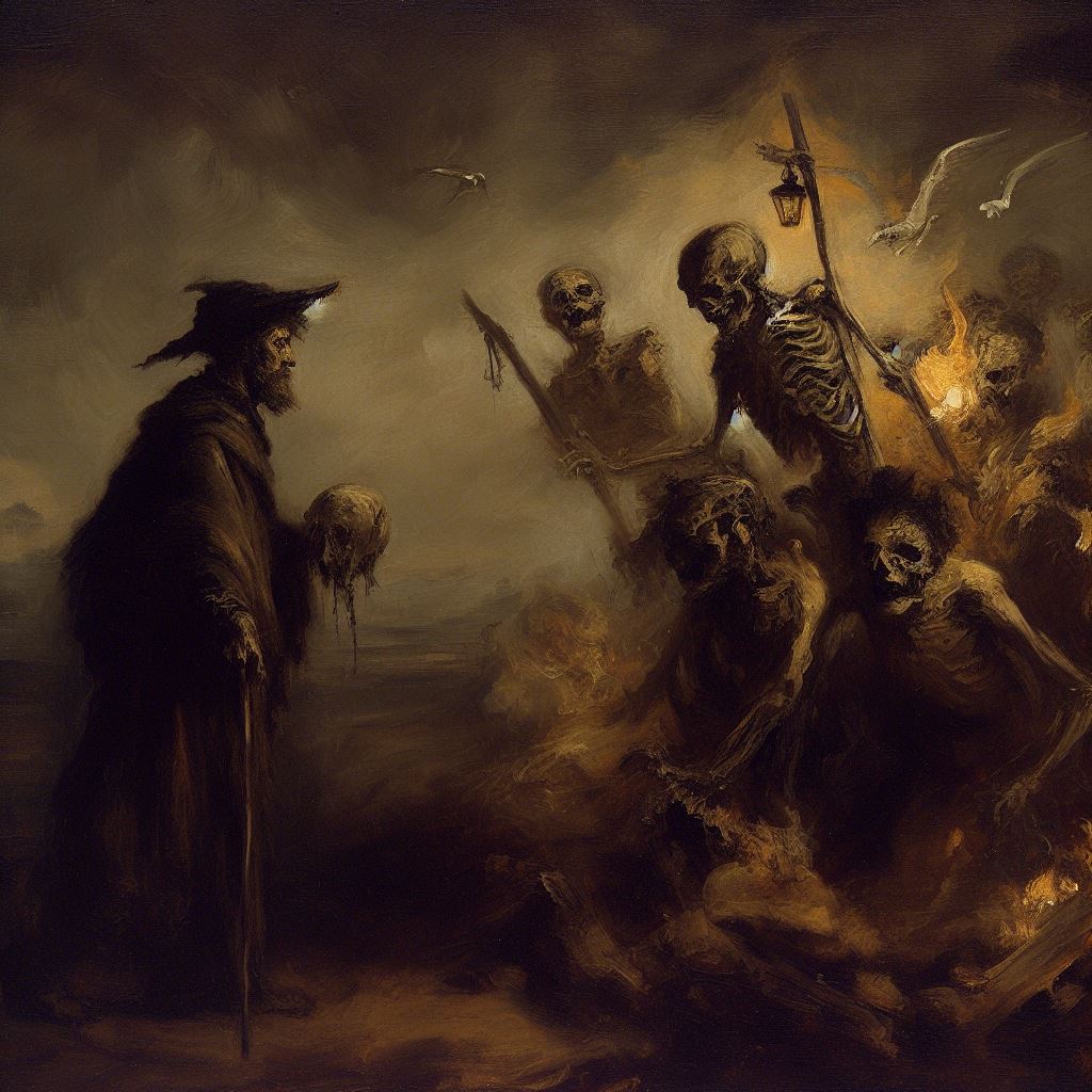 AlvarArte's tweet photo. ¡Comenzamos nuevo Reto! 

¿#SabesCuálSerIA?

Hoy traemos 4 obras, tres creadas por el genial #Goya y una creada por #IA siguiendo patrones generales de su estilo artístico. 

¿Sabrías distinguir qué obra fue creada por la #IA? 

Te dejo la encuesta en el siguiente post⏬️ https://t.co/opHBsryqtK