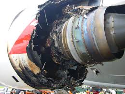 OnDisasters's tweet photo. #OTD in 2010: Qantas Flight 32, an A380 with 469 aboard, has an uncontained engine failure near Batam island (Indonesia). Debris damaged control systems and started a fire on engine #2. Crew was able to land safely in Singapore, no victims. Failure later traced to defective part. https://t.co/2G5QtsjZUD