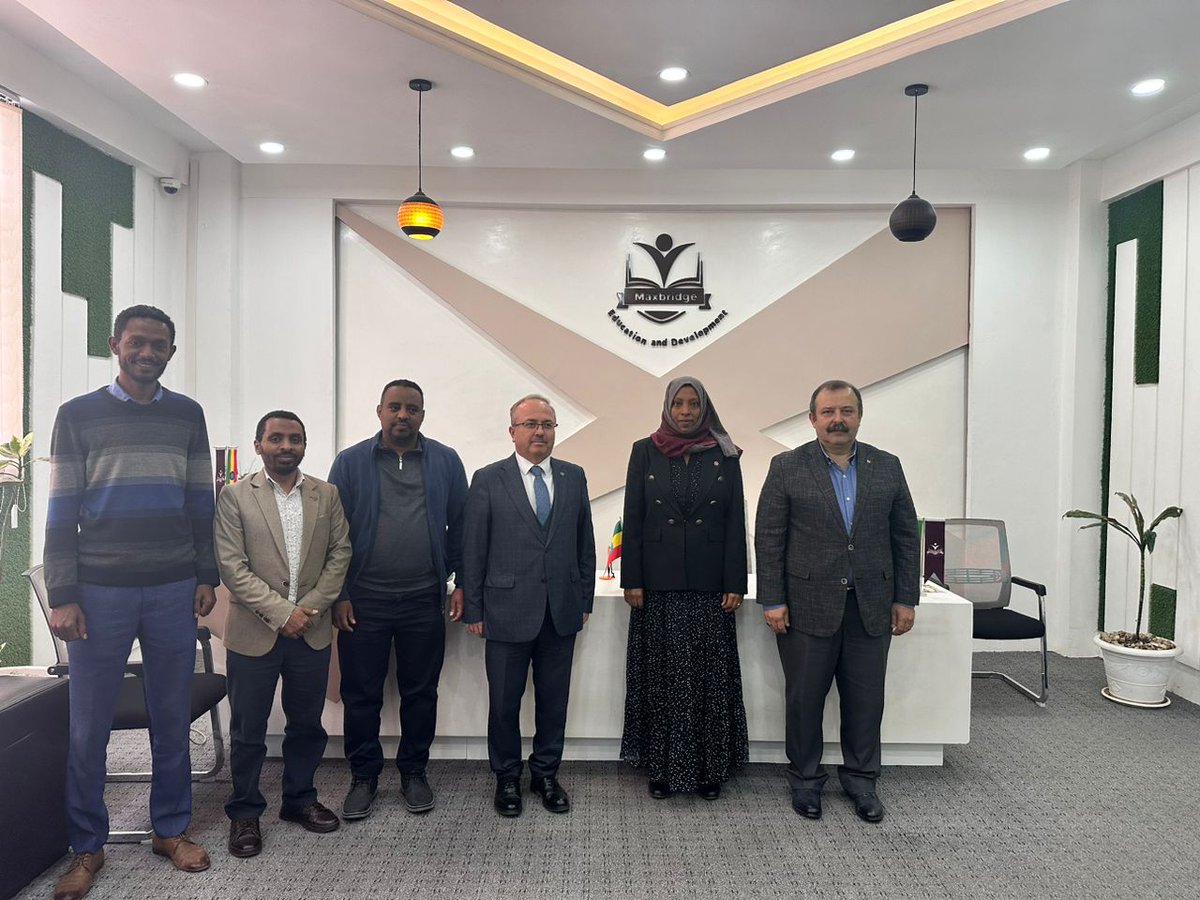 ETmaarif's tweet photo. President of the Turkish Maarif Foundation (TMF) H. E Prof.Dr.Birol AKGÜN visited  Maxbrdige Education and Development S.C which is founded by most of the Turkish Graduates.
#MAARIFETHIOPIA

@TMaarifVakfi
@fdremoe
@aacaebc https://t.co/PuT7h7lQ5o