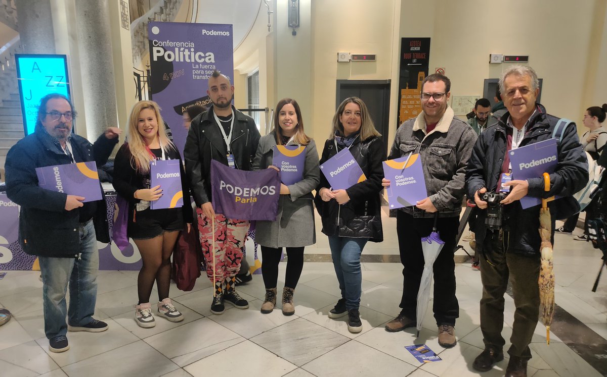 Podemos_Parla's tweet photo. 🟣 Hoy culmina el proceso de participación y debate sobre nuestra hoja de ruta.

Casi 31.000 personas hemos participado en la votación, aprobando el documento político “La fuerza para seguir transformando”.

🙌 Habrá Podemos mientras haya voluntad militante de que exista. https://t.co/tocMAs47oC