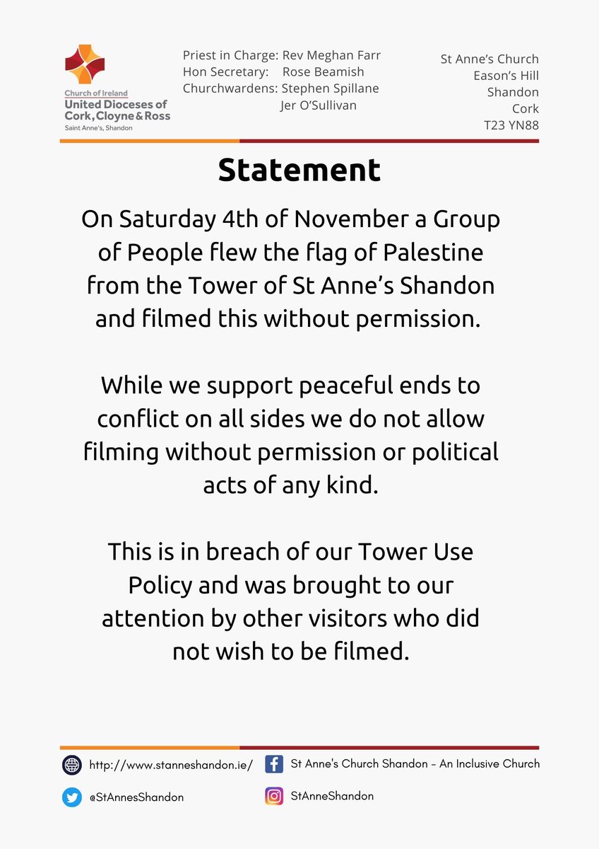 St Annes Shandon - An Inclusive Church tweet media