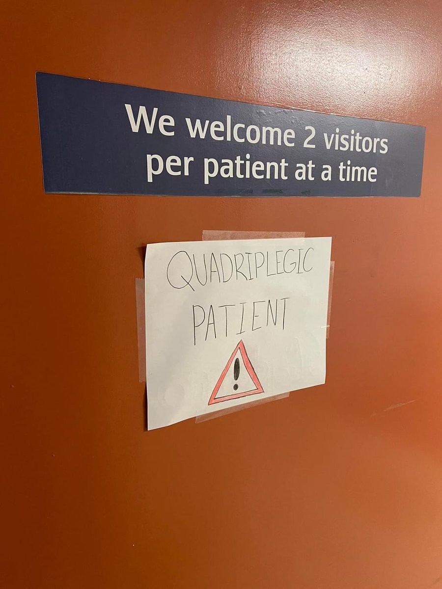 GraceHethe642's tweet photo. My father the quadriplegic is not being repositioned regularly at Juravinski @HamHealthSci and his call bell goes unanswered for hours at a time, hopefully these signs will help - DO BETTER! @fordnation @collegeofnurses @SylviaJonesMPP @CTVNews @ONThealth https://t.co/V03zE3L85G