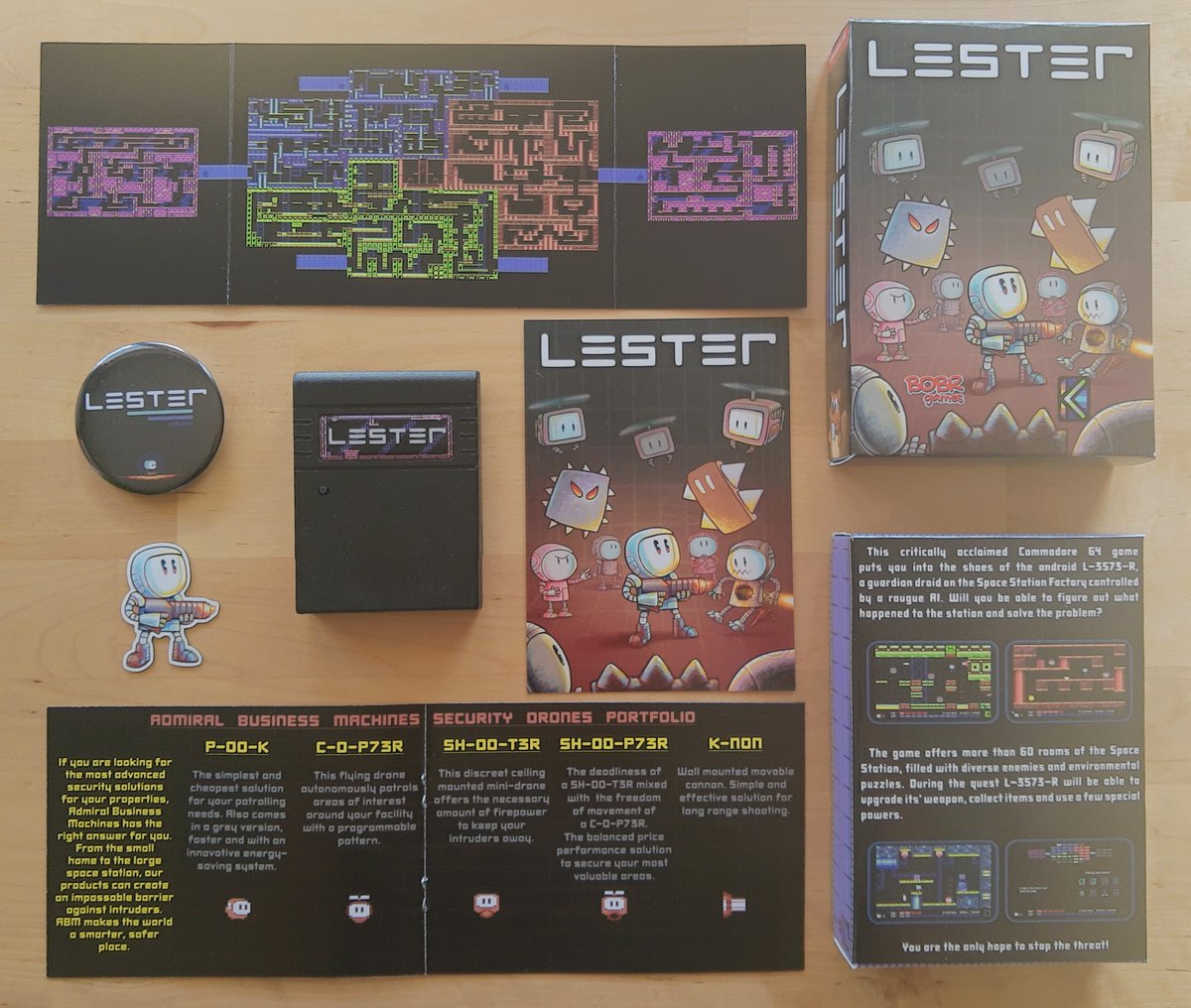 Bobr_Games's tweet image. There are quite a lot of extras that we managed to fit in the box with &quot;Lester&quot;. Pre-orders are already being packed.