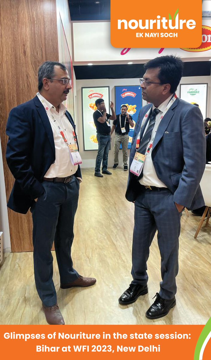 anmol_feeds's tweet photo. Glimpses of Mr. Amit Kumar Saraogi, the MD, Nouriture by Anmol Feeds Pvt. Ltd., proudly representing Bihar at the illustrious #WorldFoodIndia2023 event. His presence graced the gathering of distinguished personalities from diverse backgrounds.

(1/2) https://t.co/1nSQlTiM3c