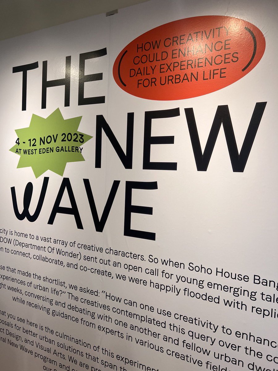 salmon_podcast's tweet image. วันนี้สามดู๊ดได้รับเชิญมางาน The New wave งาน Show Case ของศิลปินรุ่นใหม่ที่ผ่านการคัดเลือกจาก Soho house และ Departure of Wonder ใครสนใจก็มาดูงานกันได้ที่ west eden gallery ตั้งแต่วันที่ 4-12 พฤศจิกายนนี่ ขอบคุณที่ชวนนะครับ

#Arttrovert #SalmonPodcast