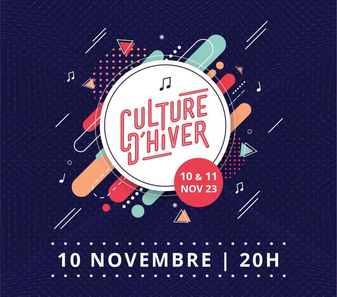 101Rfl's tweet image. [Emission RFLactu] L'édition 2023 a été créée en coopération avec L’AGORA, le collectif Rêves de territoire, les jeunes de l’AGORA et la municipalité de Langeais. FESTIVAL CULTURE D'HIVER 
• 20h00 : Najoi Bel Hadj
• 21h00 : Passager
• 22h00 : Jérémie Bossone