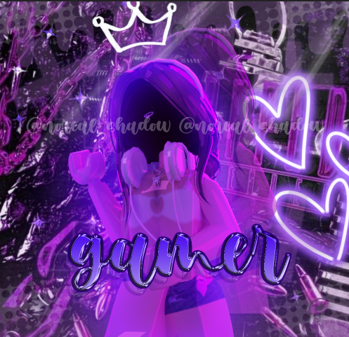 Norealshadow's tweet photo. Gamer girl GFX #roblox #robloxGFX #robloxart https://t.co/4L9OIAIuAr