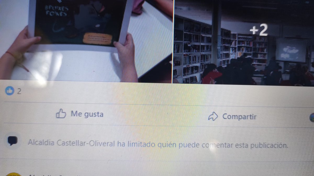 BeamudLucia's tweet photo. Les Xarxes Oficials dels pobles inactives des de maig, desaparegudes🚫en Massarrojos i El Perellonet. O directament censurades en Castellar🤐 On 1er s'han eliminat comentaris, 2on s'ha bloquejat a veïnes i per últim s'ha limitat la possibilitat de comentar. La democràcia al PP https://t.co/72vStPDkxs
