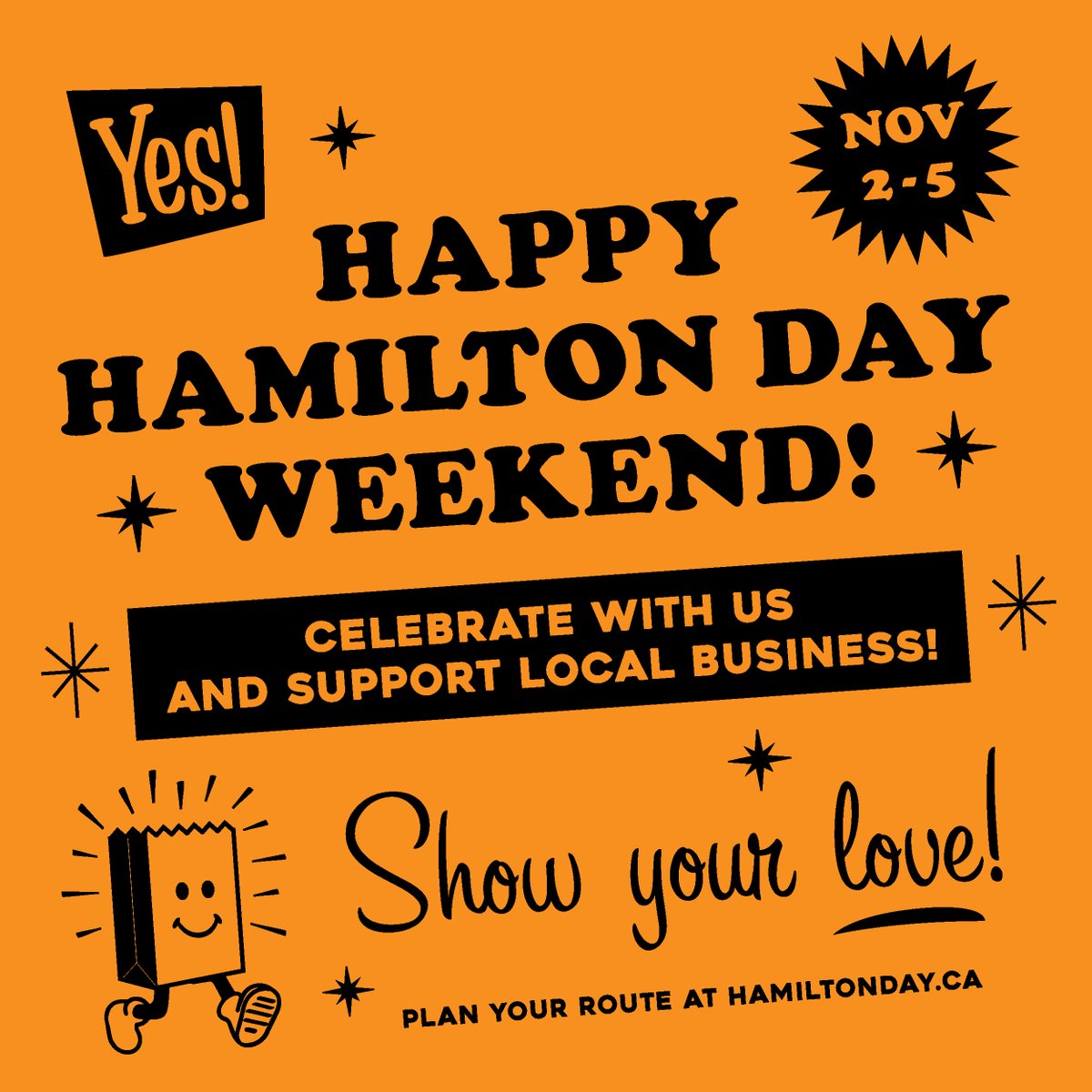 🎉 Yes! Today is Hamilton Day! Get ready to celebrate the city & show some love to our local businesses Visit hamiltonday.ca to plan your local-loving adventure, and follow @hamiltonday_yes to see all the great city activities! #HamiltonDay2023 #HamiltonDay #HamOnt