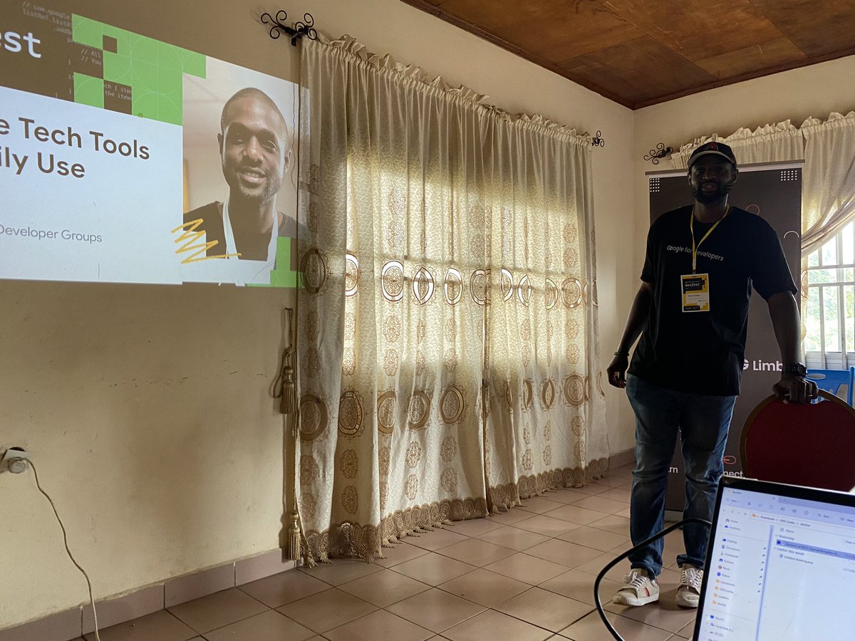 3ch310n's tweet photo. Keynote at #DevFestLimbe by @Elcidchawa on topic βTech tools for daily useβ
Covering how to effectively use Google Chrome, Keep, Drive, Search, Keep β¦
#DevFest #DevFest2023 https://t.co/EKy7nXcjyK