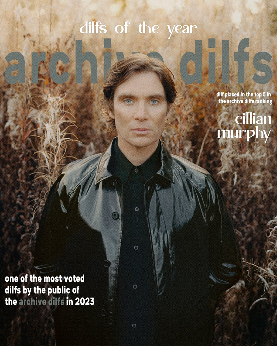 archivedilfs's tweet photo. TOP DILFS OF THE YEAR

5 • Cillian Murphy https://t.co/kY8xvLpsAY