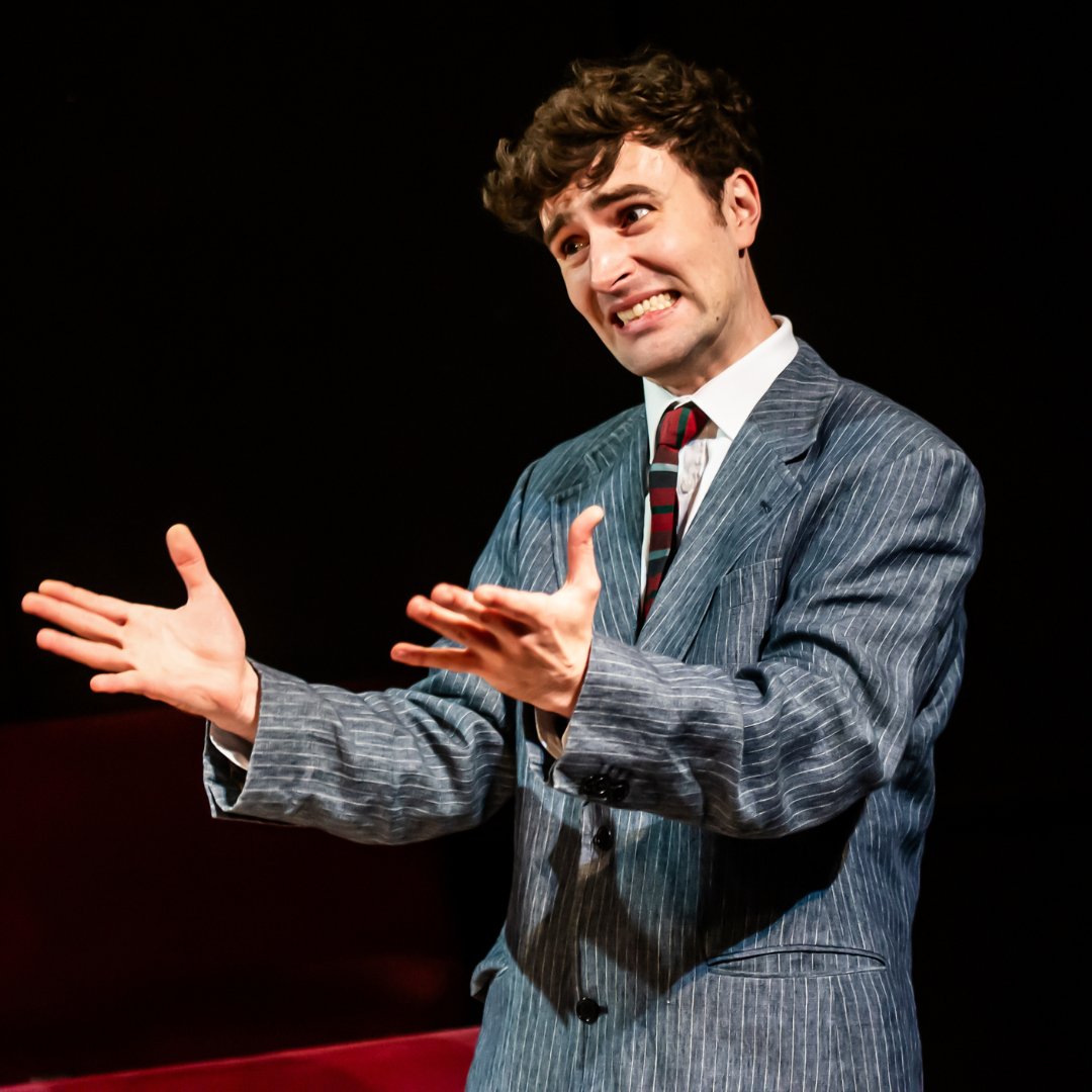 DeadDadDog's tweet photo. Today is your LAST CHANCE to catch the landmark revival of John McKay's Dead Dad Dog at @TraverseTheatre - the venue it premiered in 35 years ago!

The play follows young, ambitious, sexed-up 80s Edinburgh lad Eck...

(1/2) https://t.co/NzsSKZGlUV