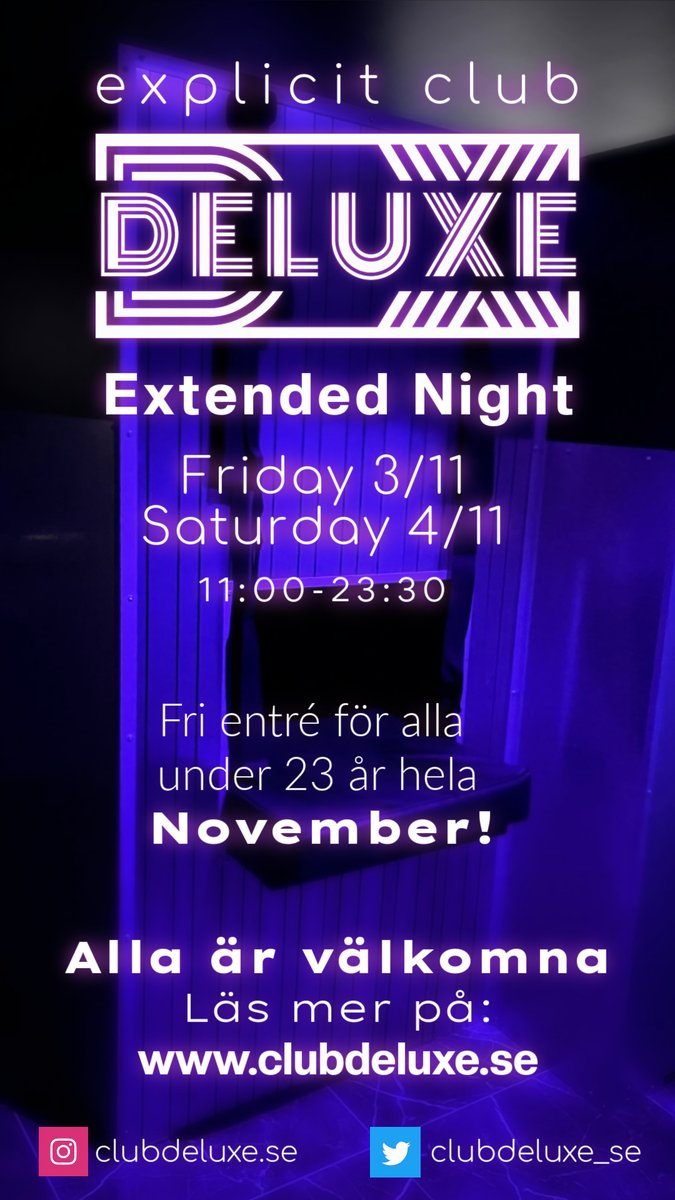 porrbio's tweet photo. #sex #club #gloryhole #clubdeluxe the #ultimate #luxury #experience of #sex in #gothenburg soon to be #sauna #gay #gaysauna #swingers #free #for #some #November https://t.co/blfbuAUcFq