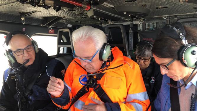 🔴Oggi sopralluogo in #Toscana del Capo Dipartimento Fabrizio Curcio, insieme al presidente Giani, per fare il punto con il territorio e  con le forze in campo sulle azioni necessarie per il superamento dell’emergenza.