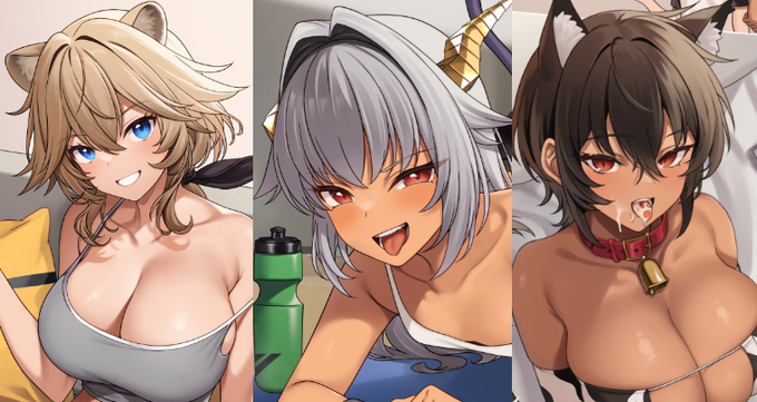 pixivFANBOXで10月分未結合ファイルを公開しました! https://t.co/uUn64hiWFS 