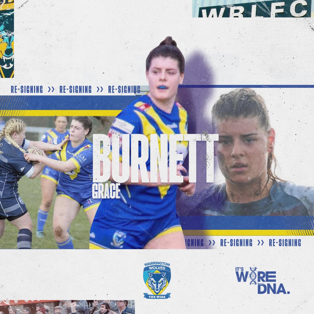 🐺BURNETT IS BACK!🐺

The club are delighted to announce Armani Sharrock's first signing and the return of forward Grace Burnett. 

Grace returns to the club after having joined and playing for the Armed Forces. 

Welcome back, Grace!