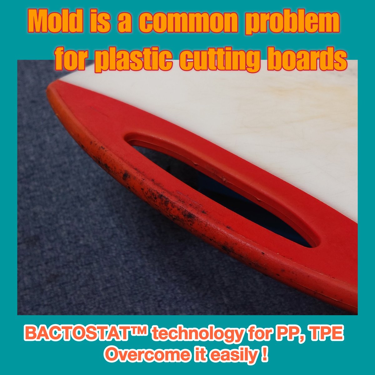 bactostat's tweet photo. #BACTOSTAT is a new technology for PP, TPE in excellent mold resistance, bacteria repellent with no-biocides, no-metals , no-nanoparticles, food-contact-safe ingredients and REACH compliant. Contact us today for inquiry.
#antifungal #antimicrobial #plastics #foodcontactsafe https://t.co/JDk3EDJXed