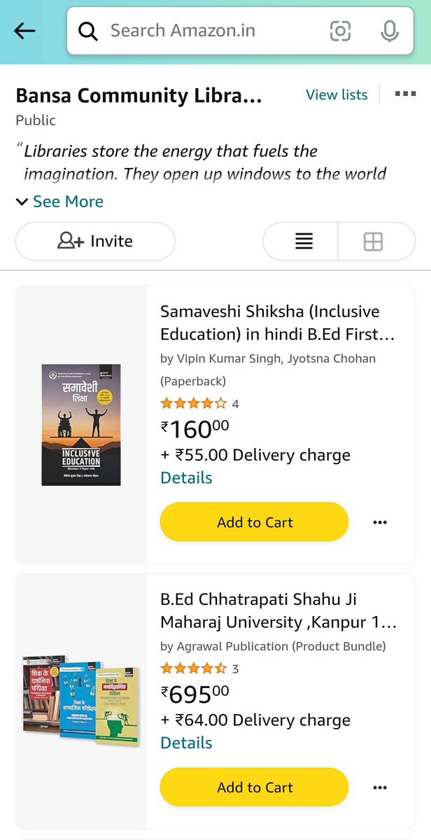 BansaLibrary's tweet photo. Together, we can make reading accessible. This #FestiveSeason, consider ordering books from our Amazon wishlist requested by our member readers. Visit https://t.co/GrIiYjJbWS… in case you face any issues pls feel free to DM us or reply here.
#SupportCommunityLibrary
#FreeLibrary https://t.co/xflU65cekF
