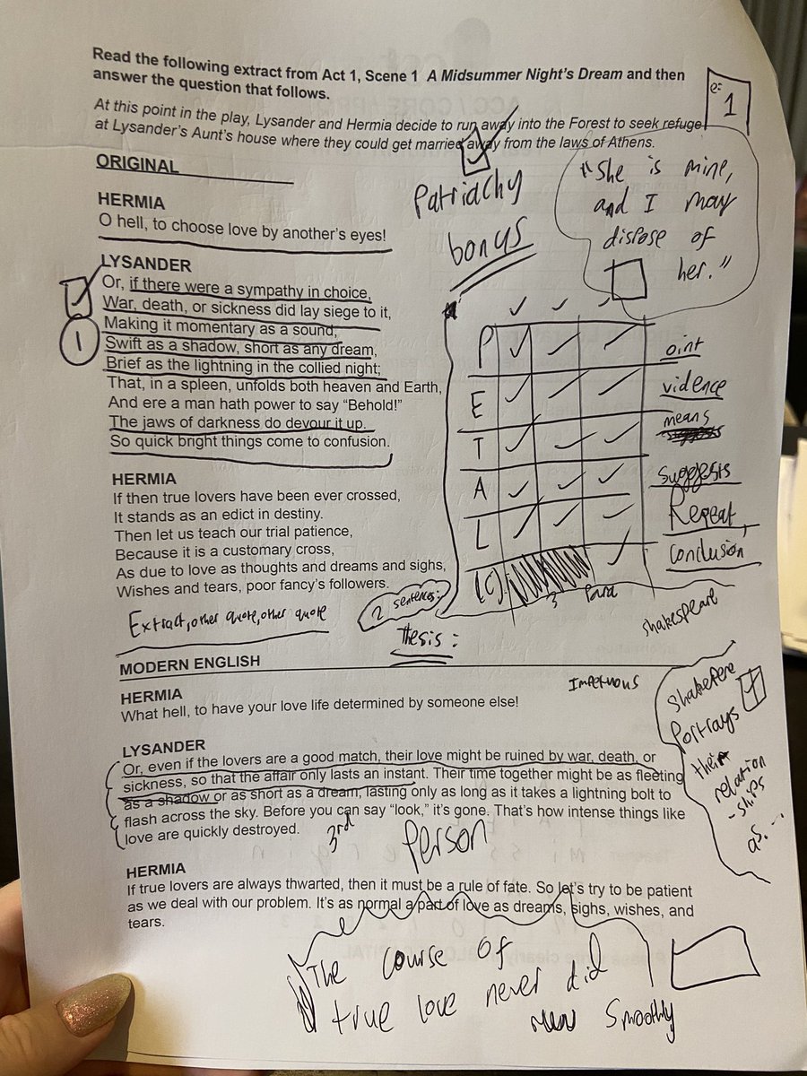 Teaching year 7 is my favourite for reasons like this. Look how detailed this student’s five minute plan is 😍 It’s so nice to see how much they had revised and wanted to show off their knowledge in their assessment.
