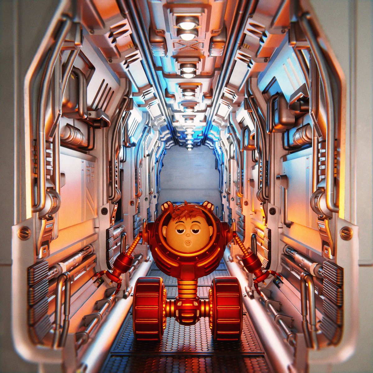 brunoart_nft's tweet photo. Bruno club V2 Airdrop 💜🎁

Special spaceship themed artwork sent to all #3DBruno holders ✅
If you grab one Bruno, you will receive that 🔥

If you're holder and not receive yet, send me DM https://t.co/F0uwvNPiQF